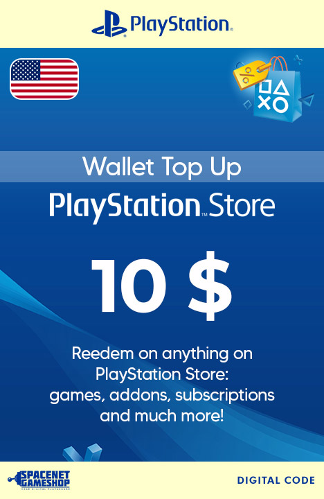 PSN Card $10 USD [US]